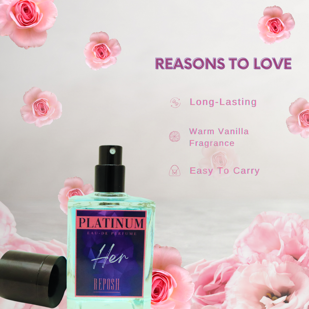 Platinum Eau de Parfum for Women - 50ml