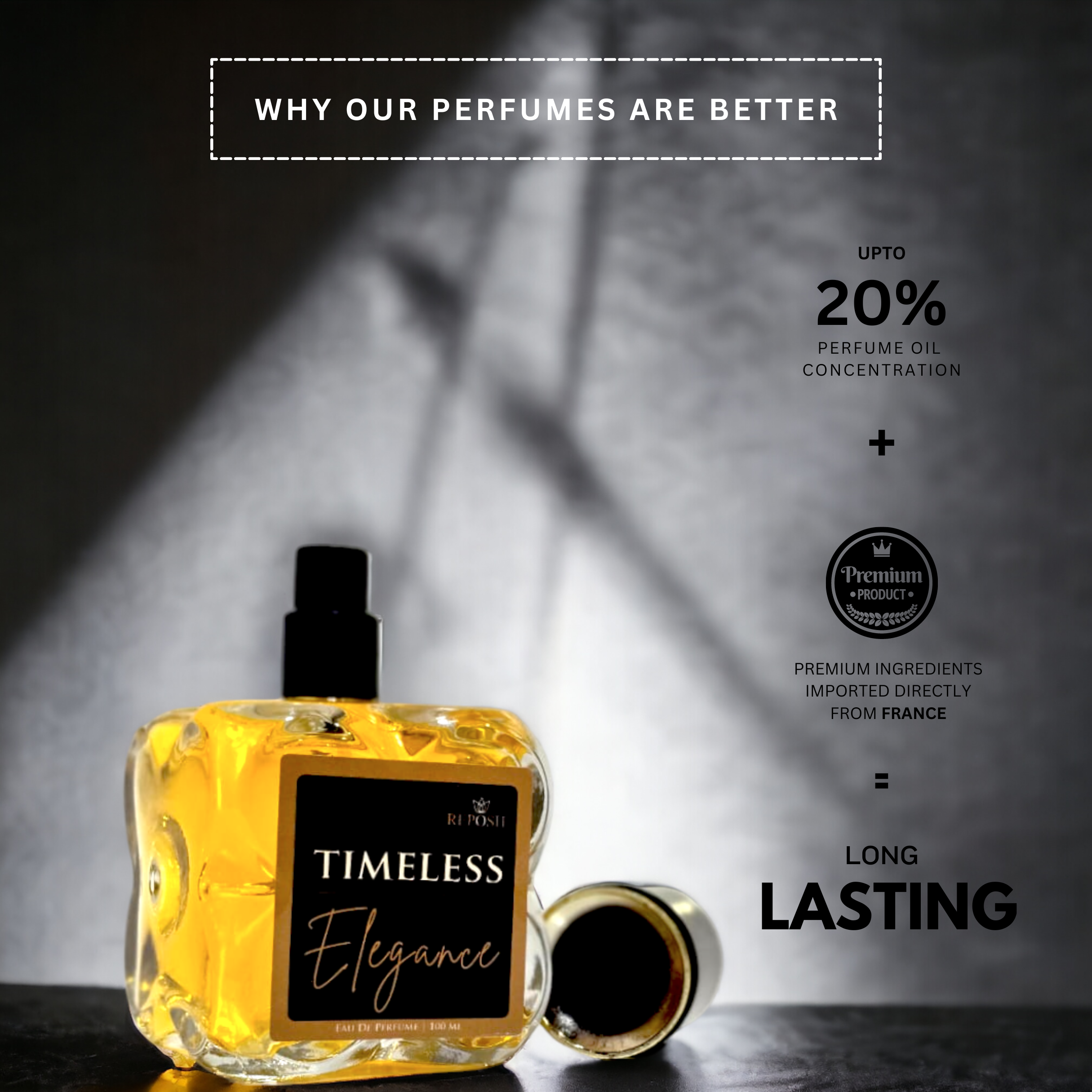 Timeless Elegance Eau de Parfum - 100ml | Unisex, Classic & Refined Fragrance